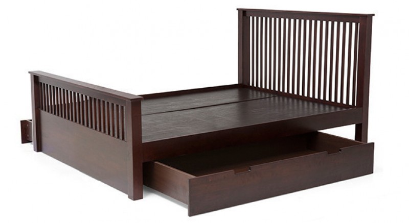 ARIZONA STORAGE QUEEN BED 